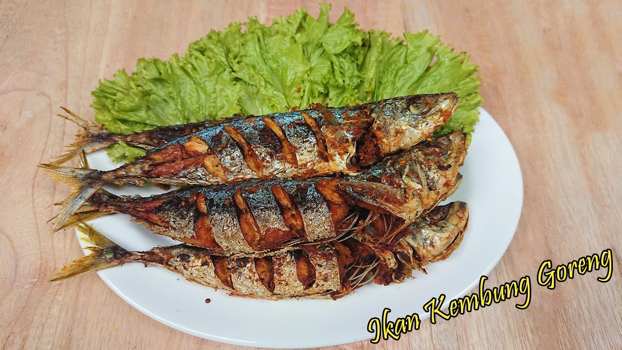 RESEP IKAN KEMBUNG GORENG BUMBU KUNING TANPA TEPUNG, GURIH DAN ENAK!