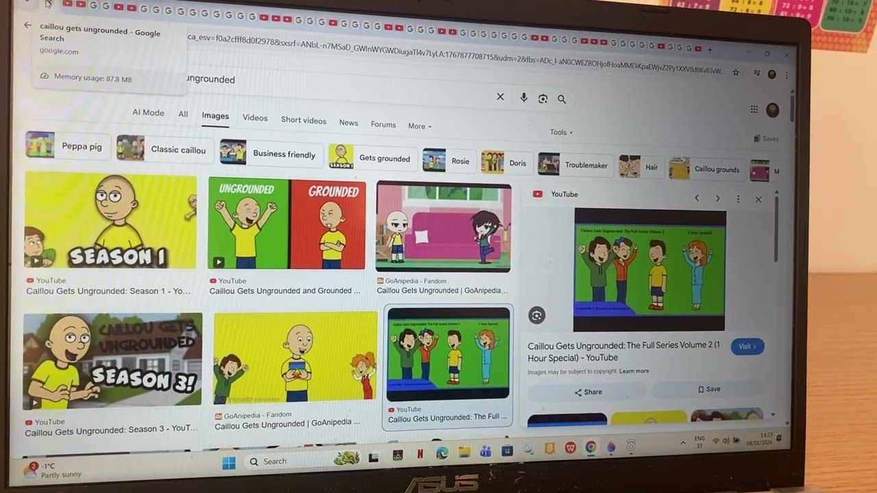 My Rants Season 2. Episode 4: Caillou Gets Grounded