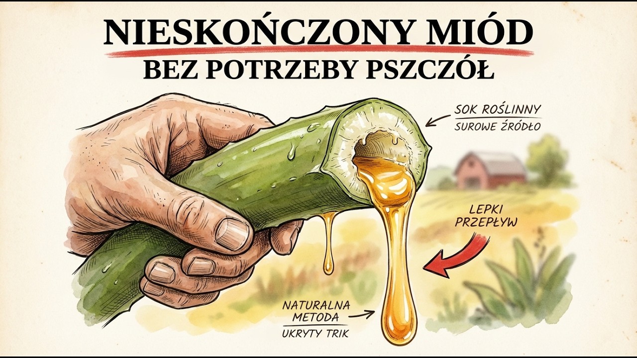 Ta roślina za 0 $ produkuje &bdquo;mi&oacute;d&rdquo; przez cały rok &mdash; bez pszcz&oacute;ł