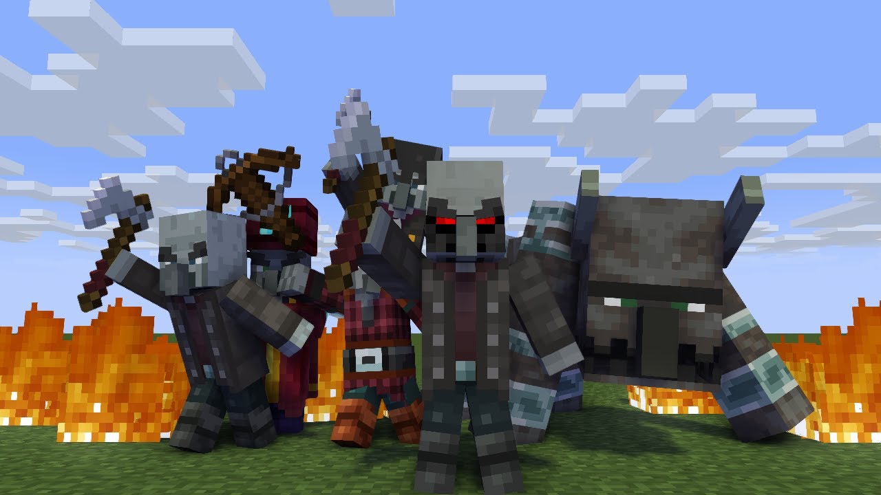 Illager raid №8|Minecraft raids