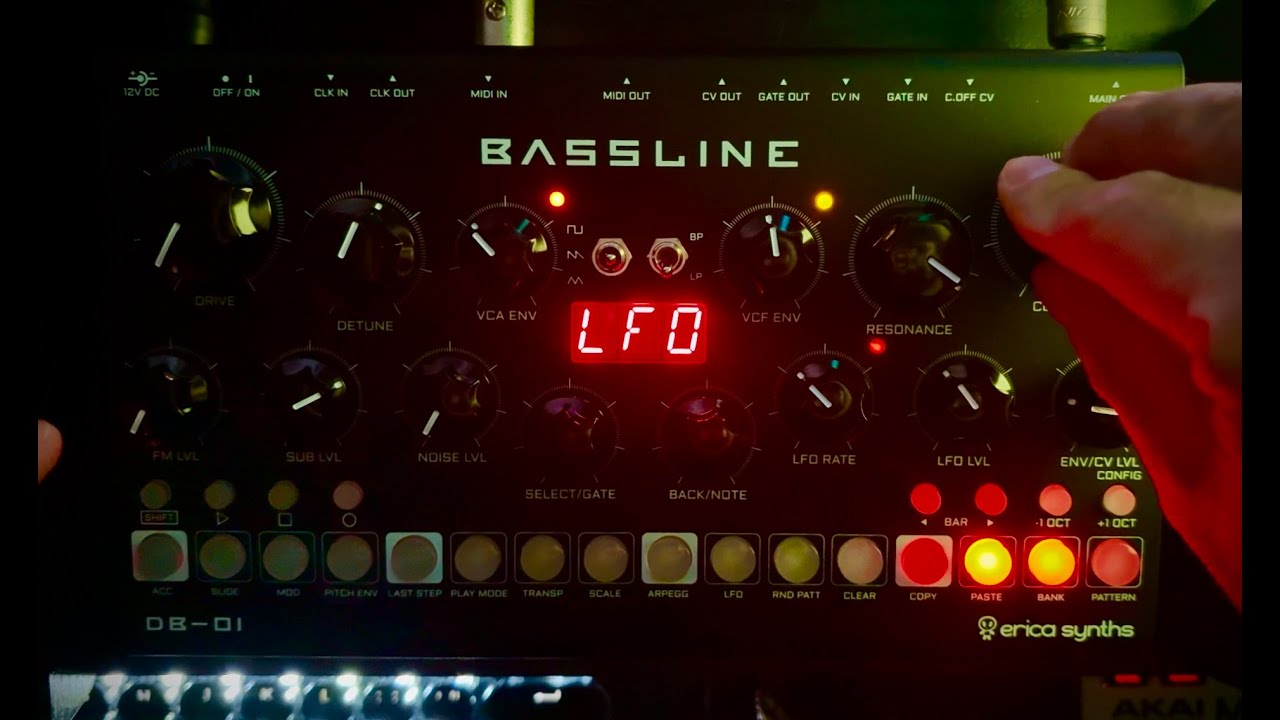 erica synths DB-01使い方＆実演動画／erica synths DB-01 usage & demonstration & Improvisation　video