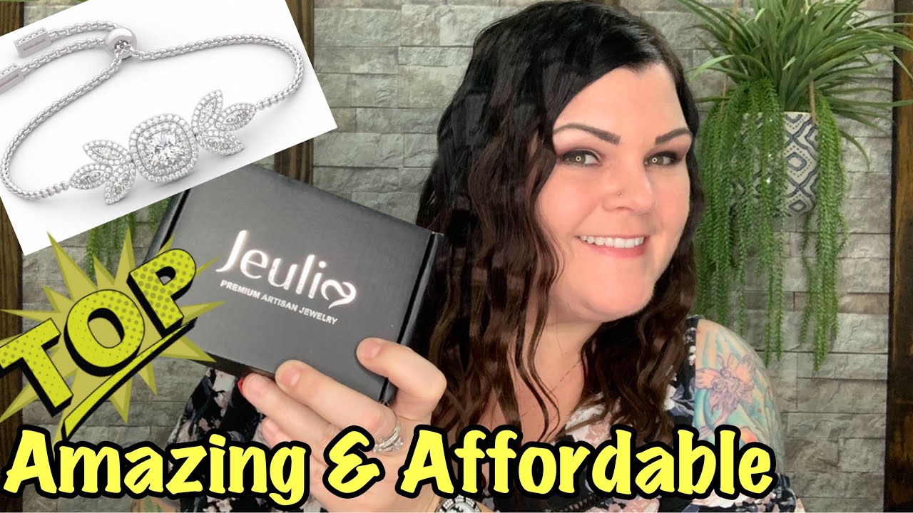 Jeulia Jewelry // Unboxing & Try on +Coupon Code // AMAZING & Affordable Jewelry