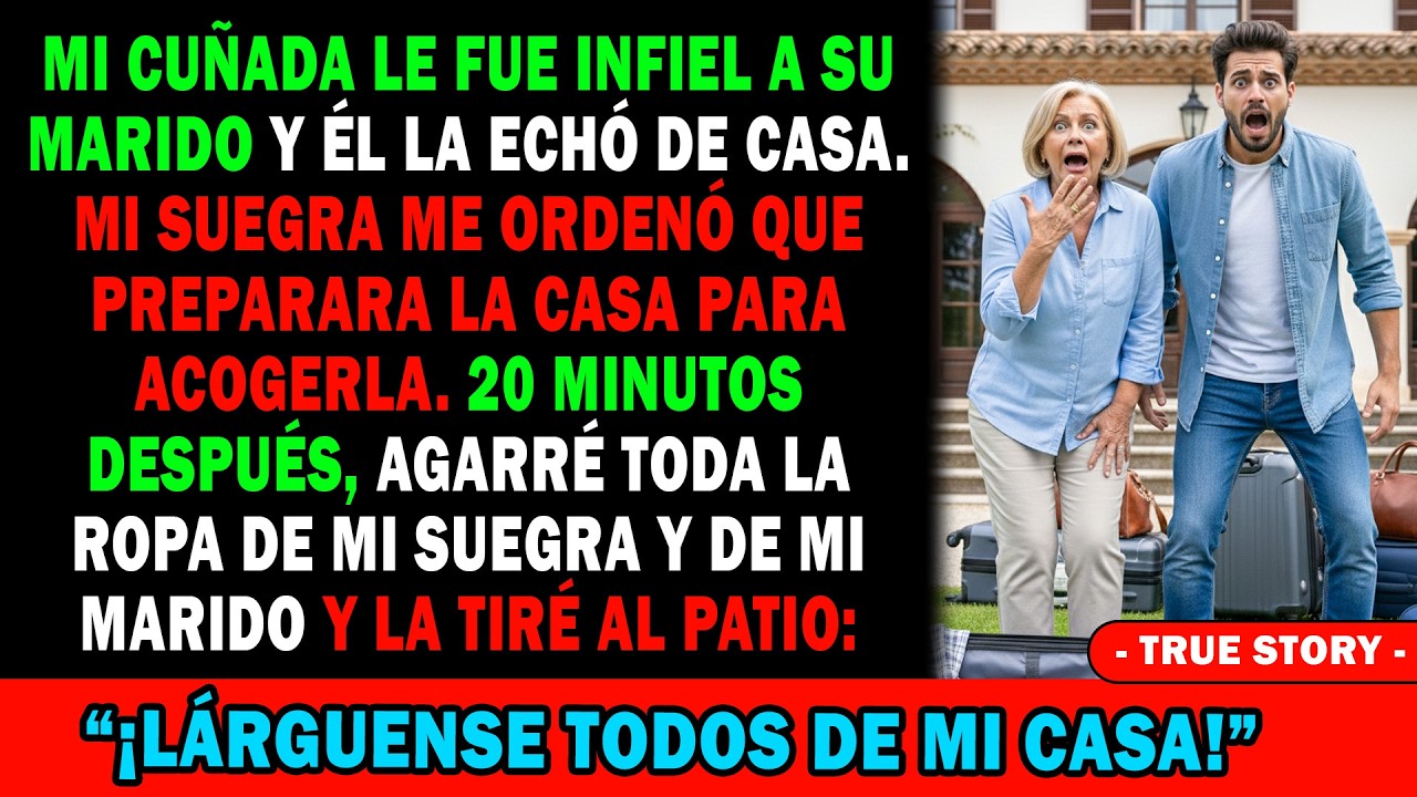 😯Mi Cuñada Fue Infiel. Su Esposo La Echó🏠 Mi Suegra Me Ordenó Acogerla😡 20 Minutos Después...🤫⁉️