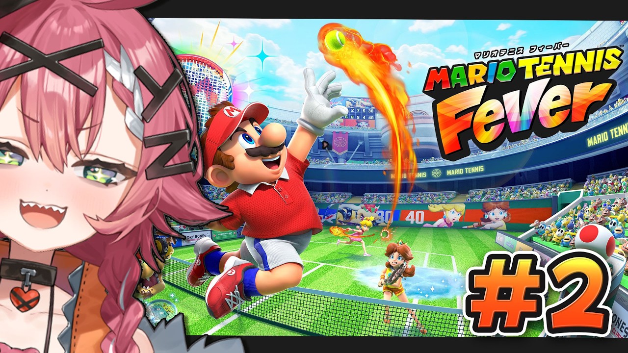 【マリオテニス フィーバー】#2 テニスって、楽しい！【リビィ＝ドラシエル/ゆるかると！】