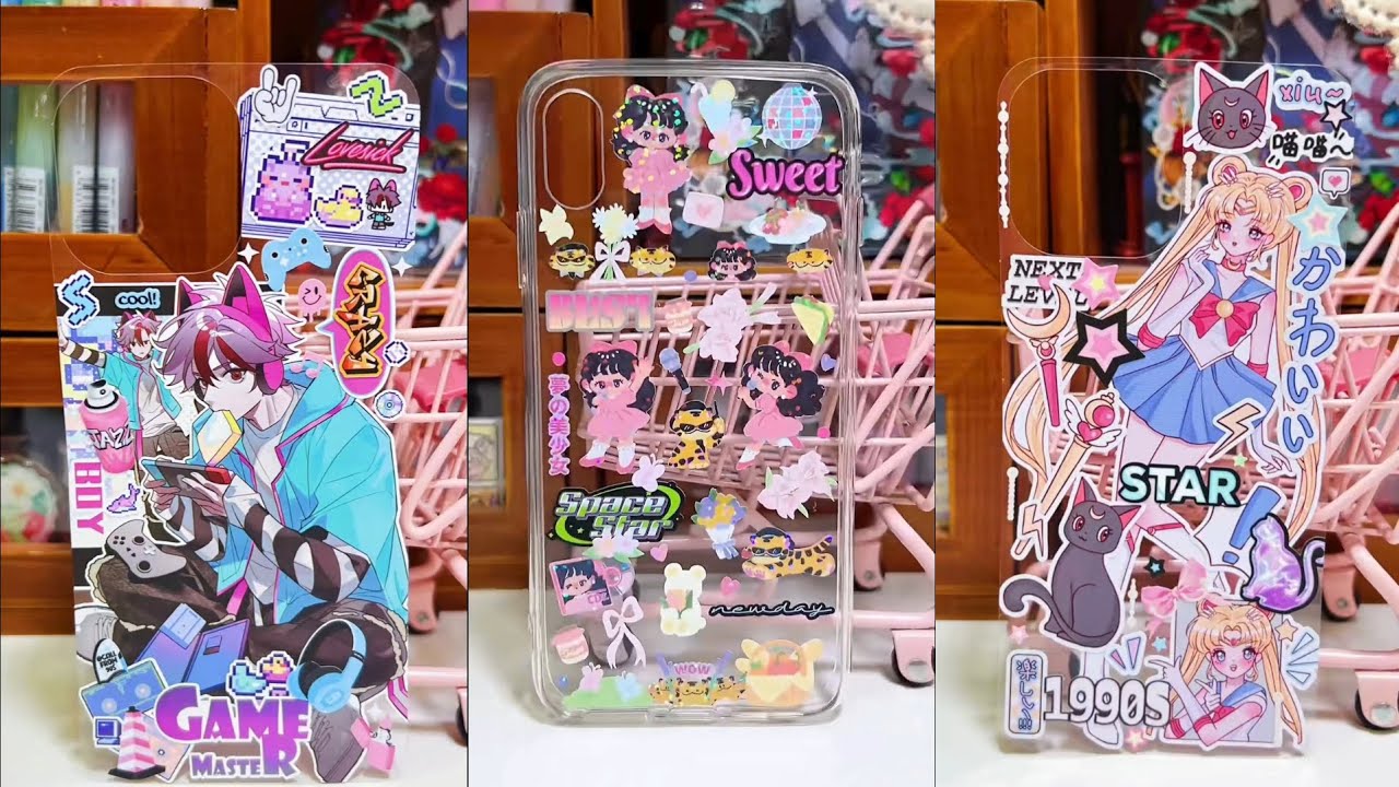 ASMR ✨Kawaii Sticker Phonecase