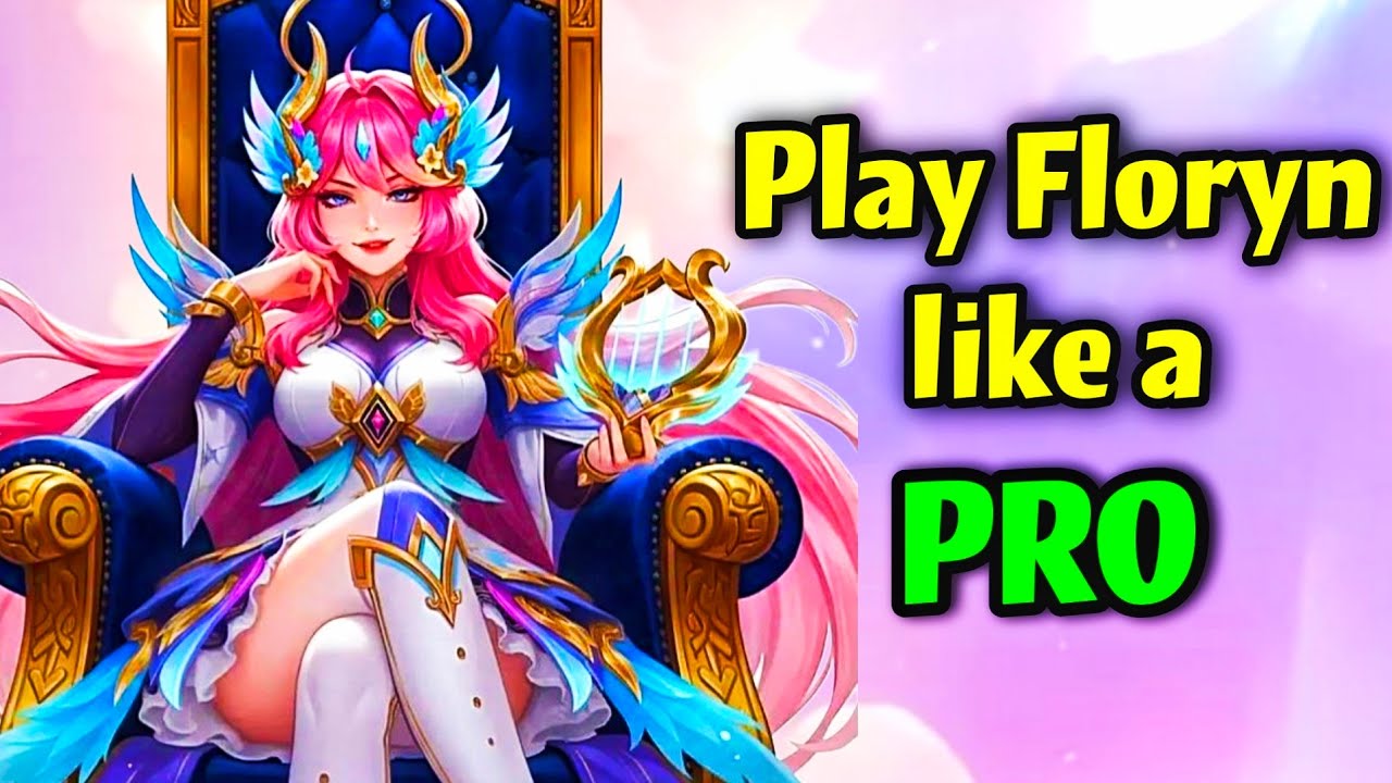 FLORYN TUTORIAL🌸 BEST BUILD & EMBLEM 2026‼️ High Heal & Shield!🍀