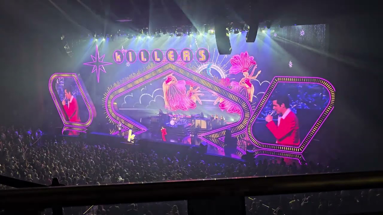 The Killers ~ Glamorous Indie Rock & Roll LIVE in Las Vegas 4K