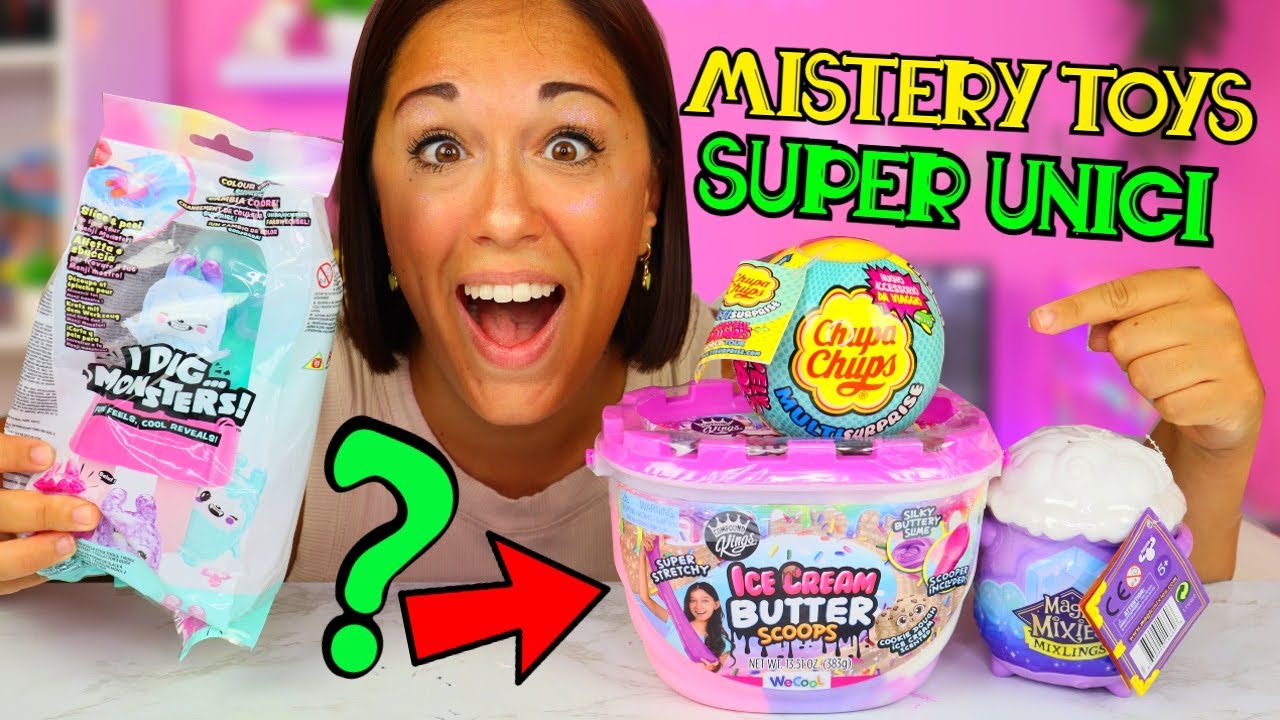 4 MISTERY TOYS MAI VISTI PRIMA! COME SARANNO?