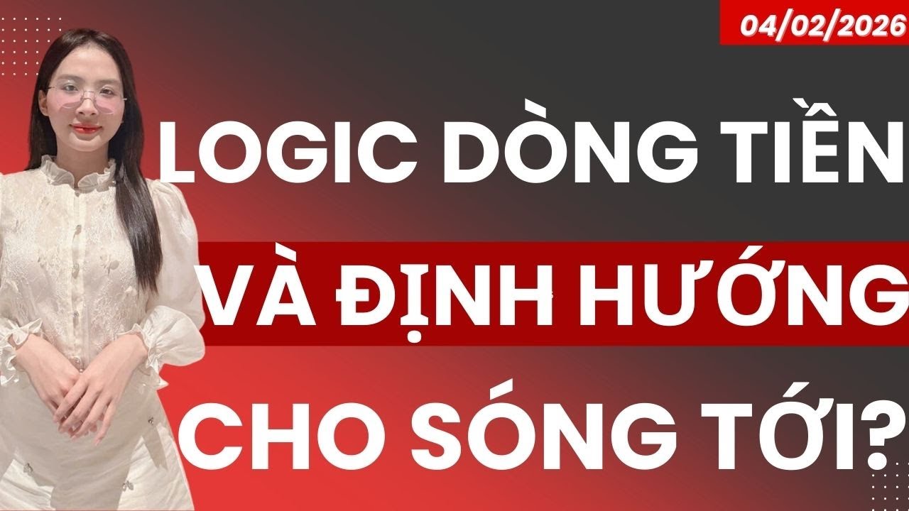 LOGIC DÒNG TIỀN VÀ ĐỊNH HƯỚNG CHO SÓNG TỚI