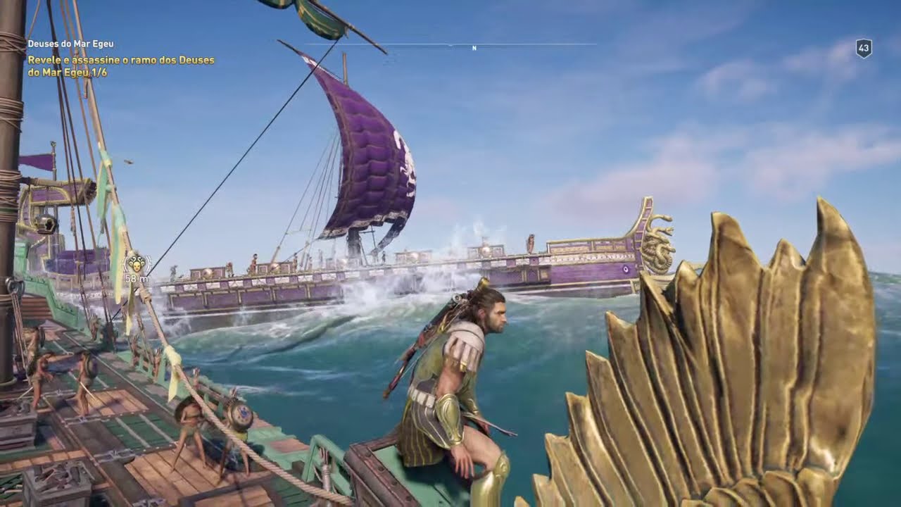 Gameplay da Matina  - Assassin's Creed Odyssey  [PS4]  🔴LIVE_01🔴