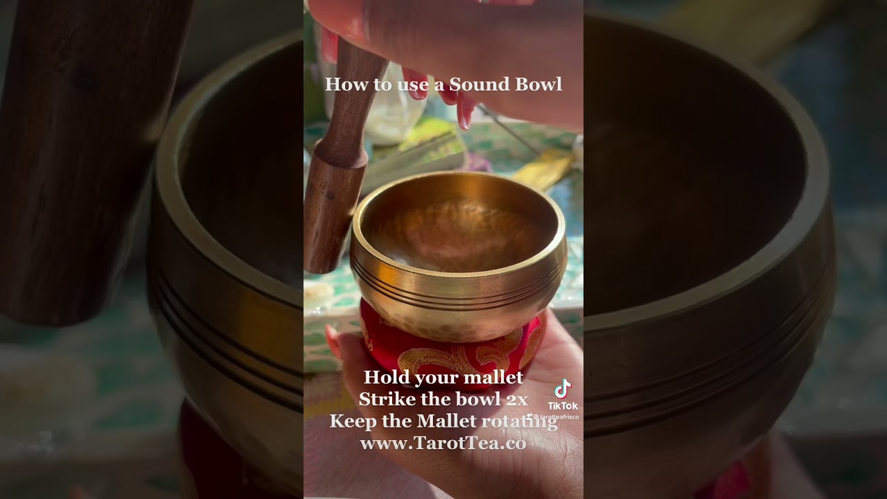 How to use a Singing/Sound Bowl