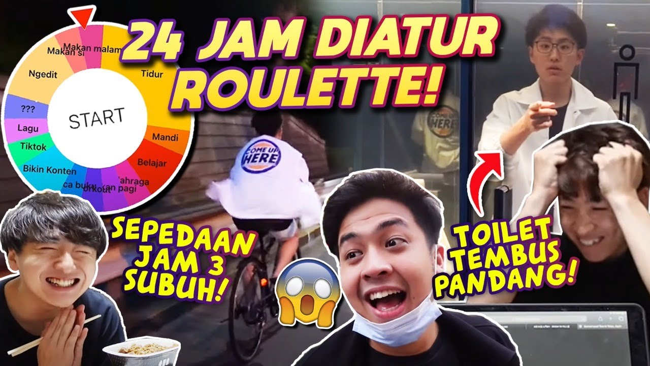 24 JAM KEGIATAN DIATUR ROULETTE! HASILNYA TAK TERDUGA...