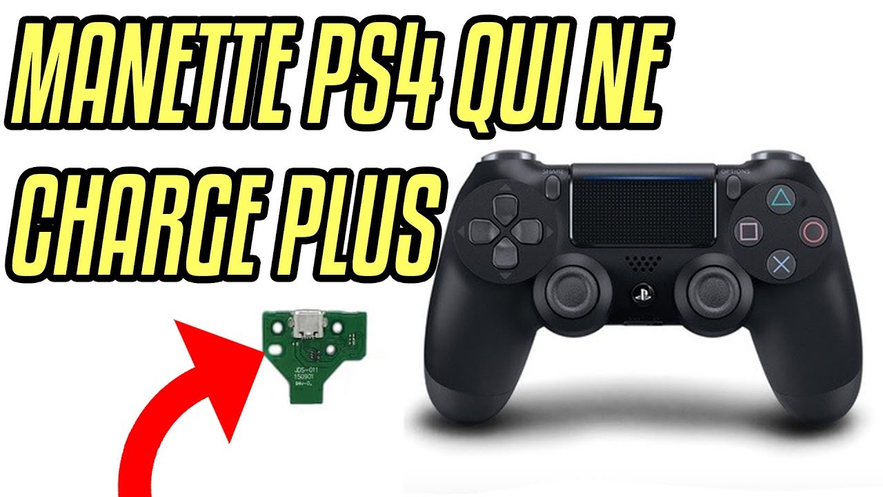 TUTO REPARER UNE MANETTE PS4 QUI NE CHARGE PLUS