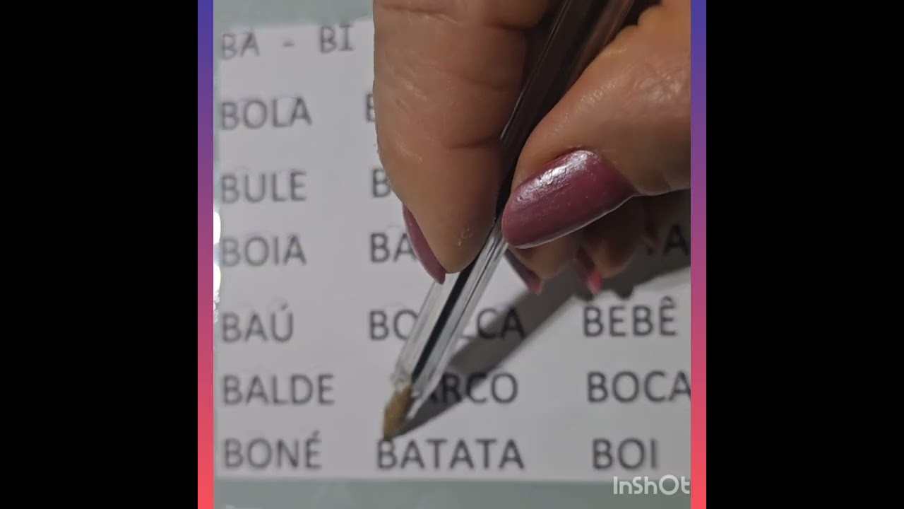 PALAVRAS  COM  AS  SÍLABAS  DO  BA  BE  BI  BO  BU ! PRÓ  IVANI  