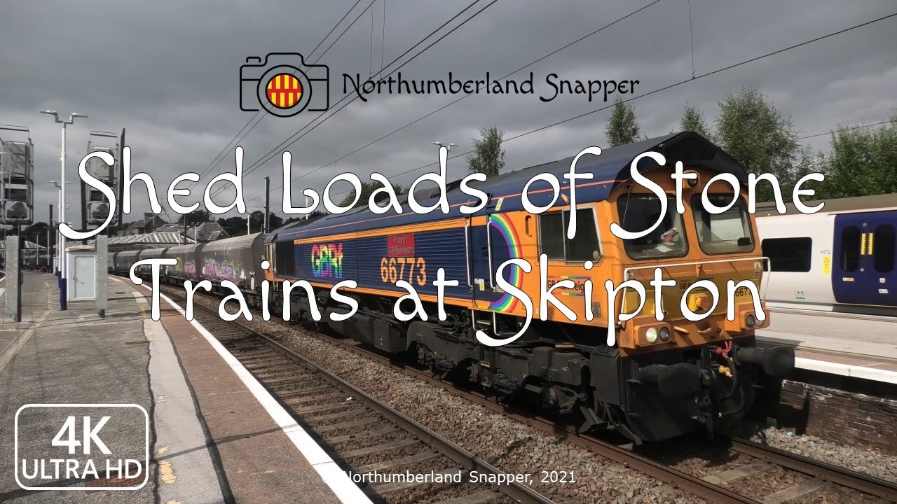 Shed Loads of Stone Trains at Skipton