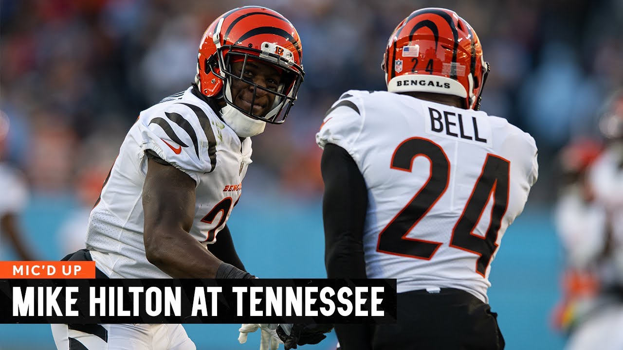 Mike Hilton Mic'd Up at Tennessee | Cincinnati Bengals