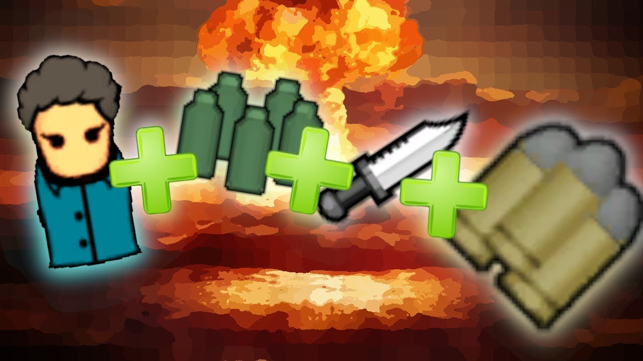 Niño + ZumoGo + Cuchillo + Proyectil De Mortero | Rimworld