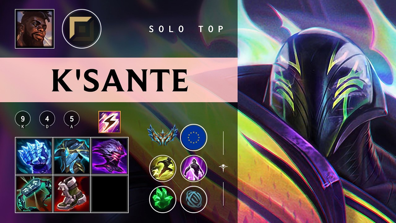 K'Sante Top vs Pantheon - EUW Challenger Patch 26.04