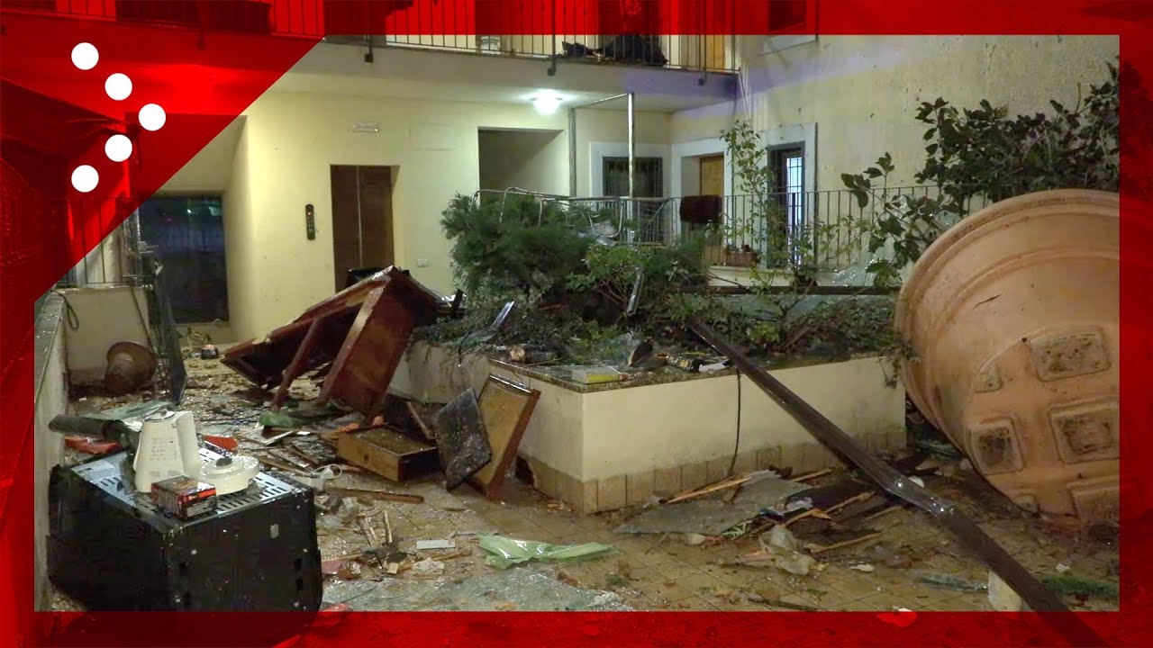 Maltempo, danni a Valmontone (Roma): violente raffiche di vento