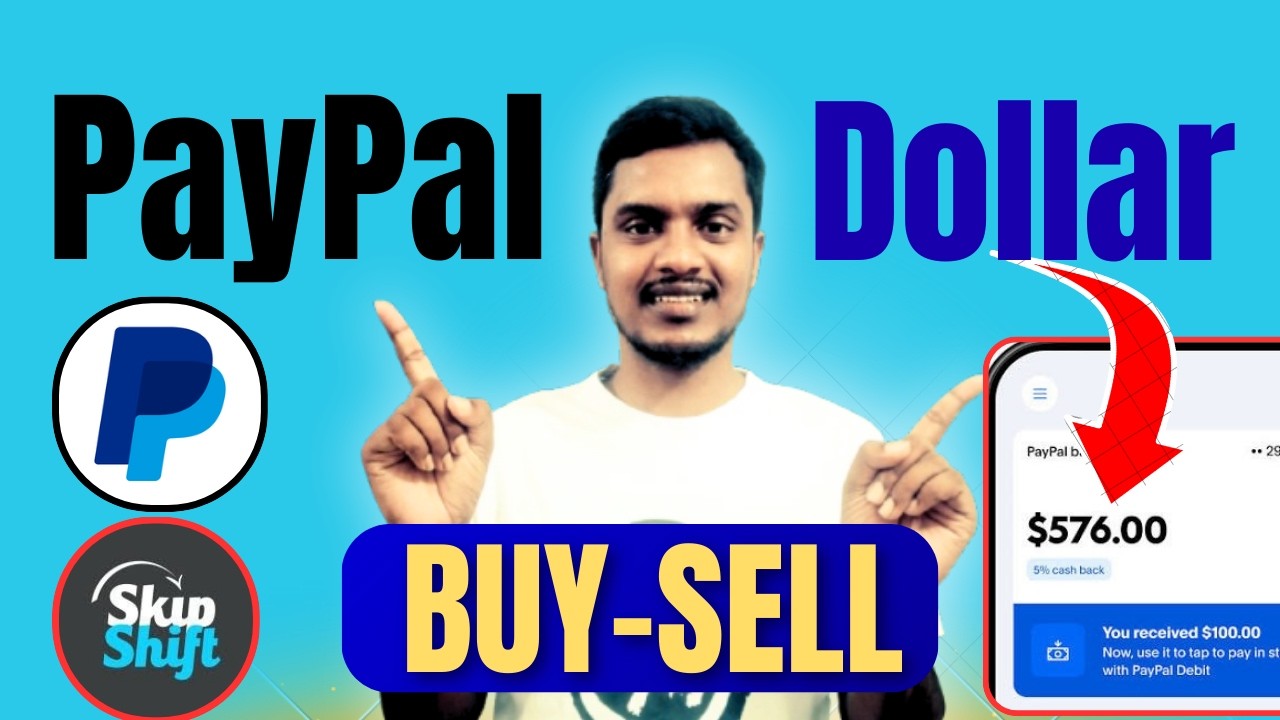 PayPal Dollar Buy Sell in Bangladesh on SkipShift | PayPal to Bkash 2026 | PayPal to Binance |