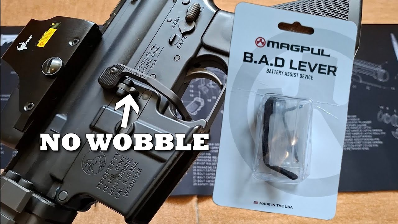 MAGPUL BAD Lever Install + Wobble Fix | GHK MK18 Real Steel Parts #1