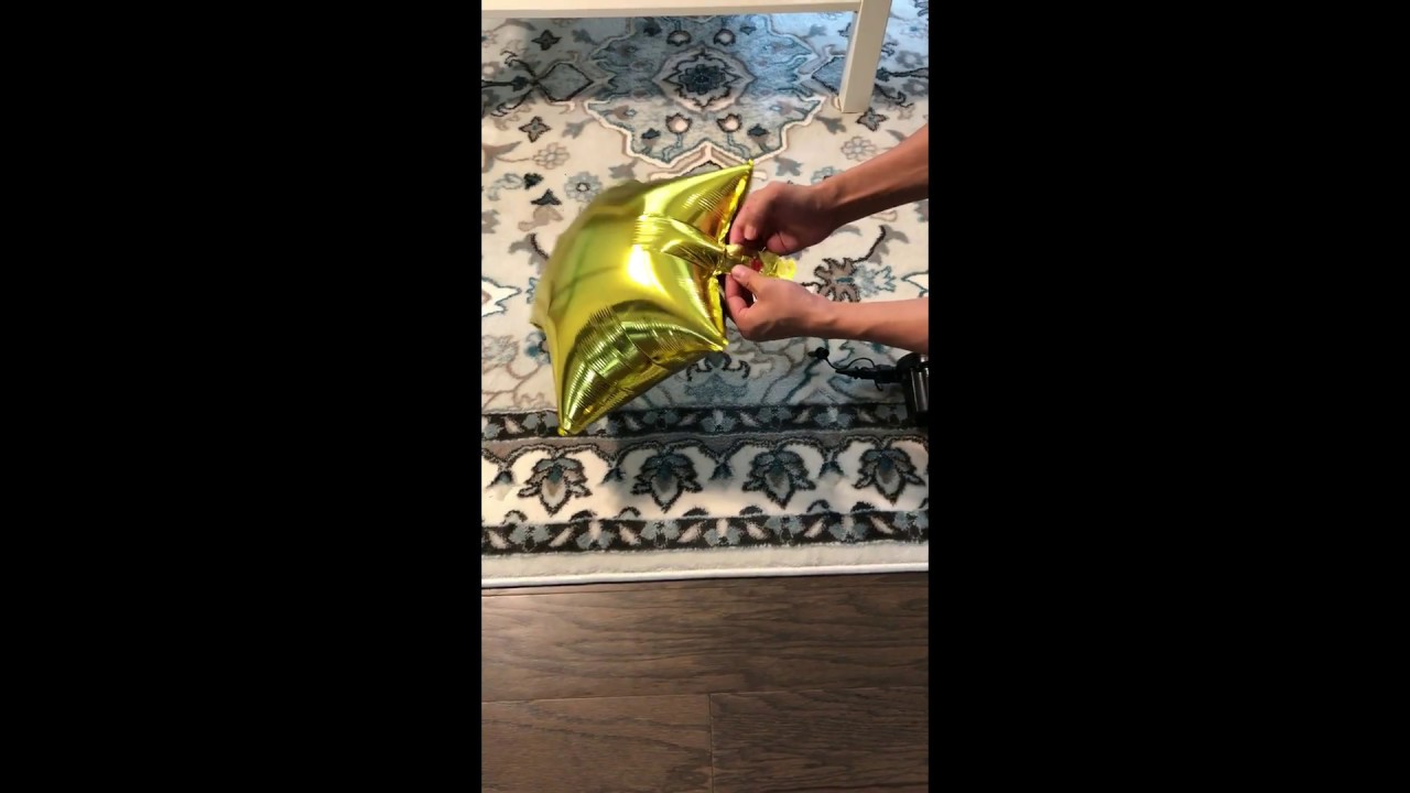 How to Inflate Foil Balloons with an Air Pump