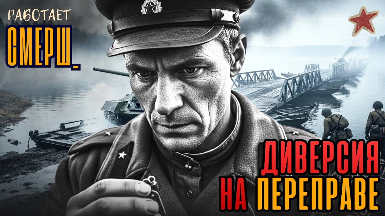РАБОТАЕТ СМЕРШ: Переправа,  Диверсия,  Месть.    Кто Взорвал Мост На Днестре?