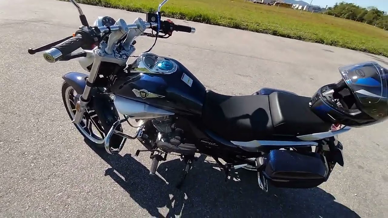 Moto nova do Canal Master Ride 150 da haojoe em parceria com a Suzuki.#irmandade #honra #motoclub