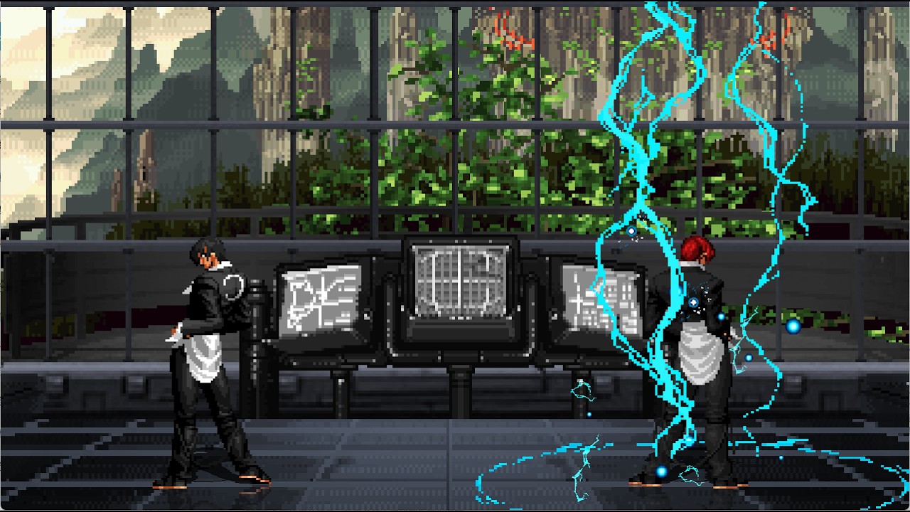 MUGEN / iori_crime VS Glaunes