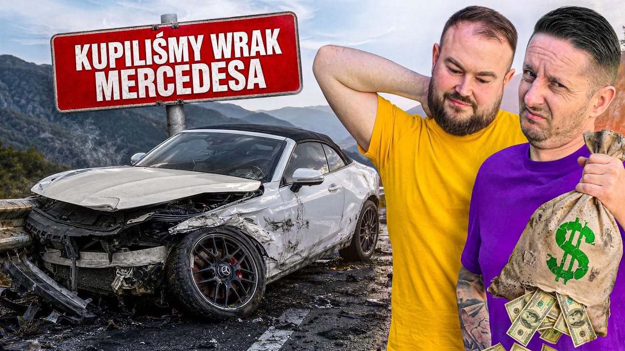 ZA ILE KUPILIŚMY ROZWALONEGO MERCEDESA? | ODBUDOWA MERCEDES S560 CABRIO #1 |  NOWY PROJEKT 💥