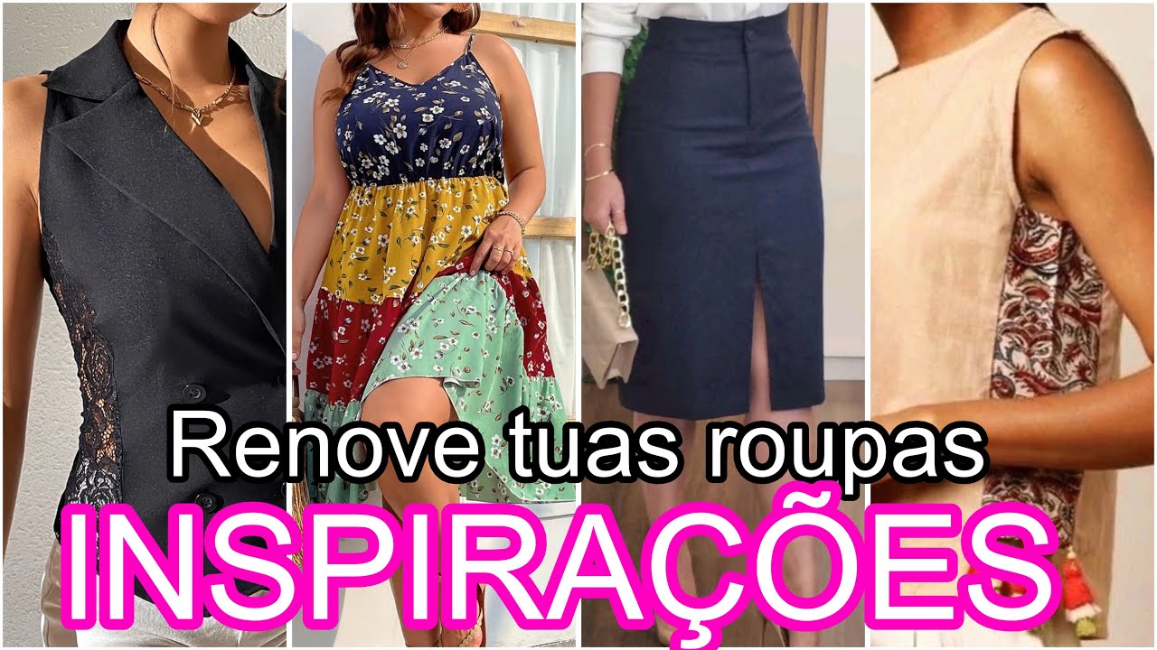 #63 Muitas ideias para renovar tuas roupas/ inspirações pra customizar com Huda Nunes 