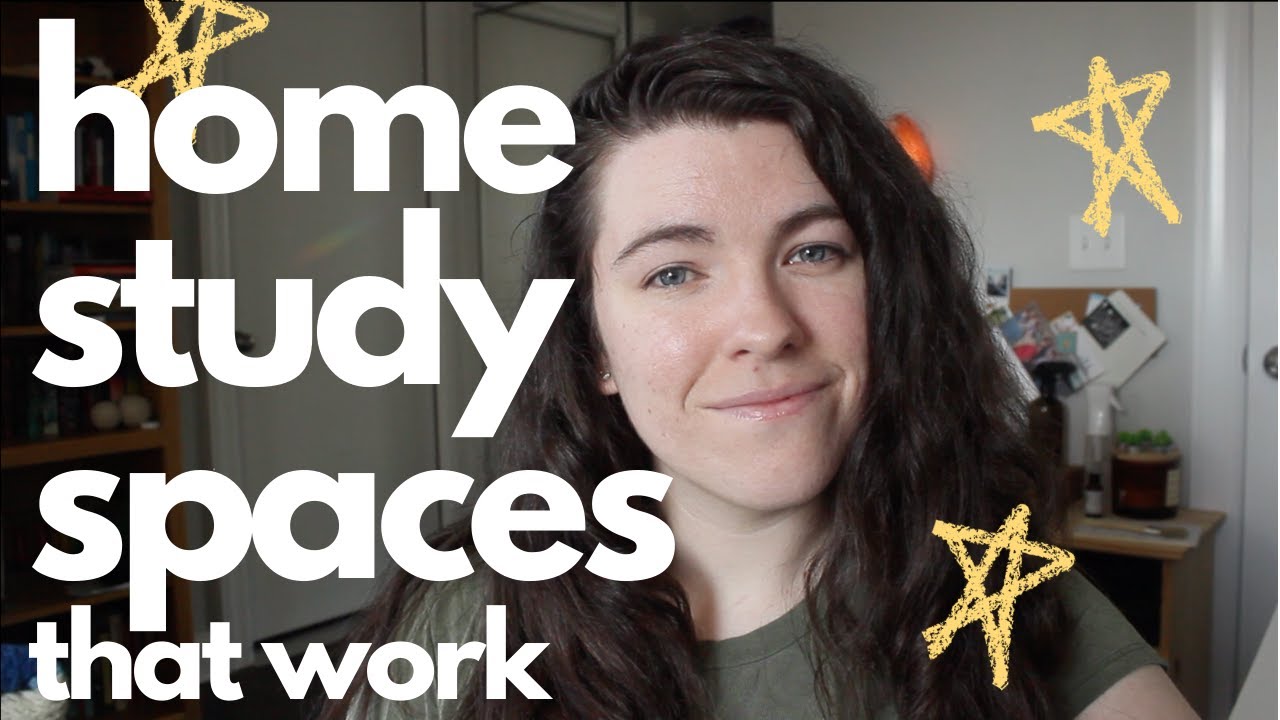 MAKE A HOME STUDY SPACE THAT WORKS | stay on task studying at home