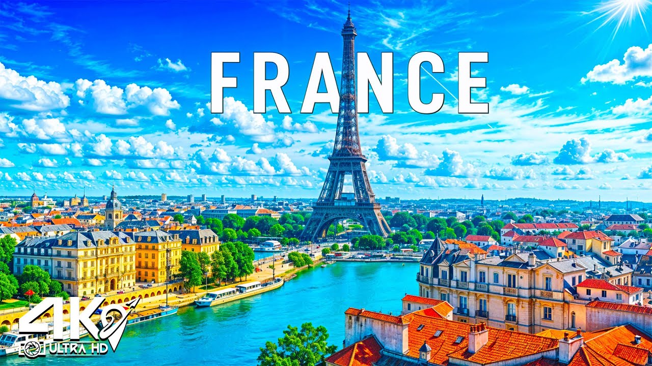 🎬 CineNature 4K &ndash; Majestic France Nature | Relaxing Piano & Scenic Ocean Views