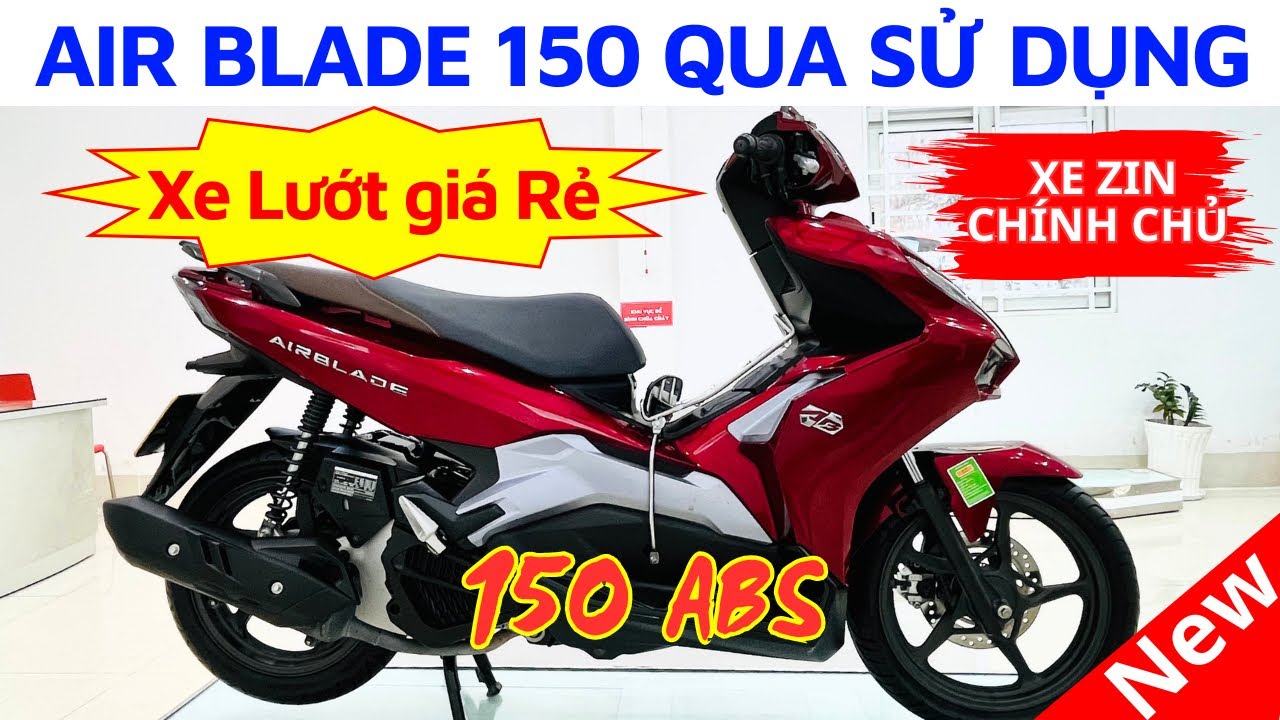 Review Air Blade 150 Siêu đẹp. Xe lướt giá Rẻ tại Hồng Đức 10