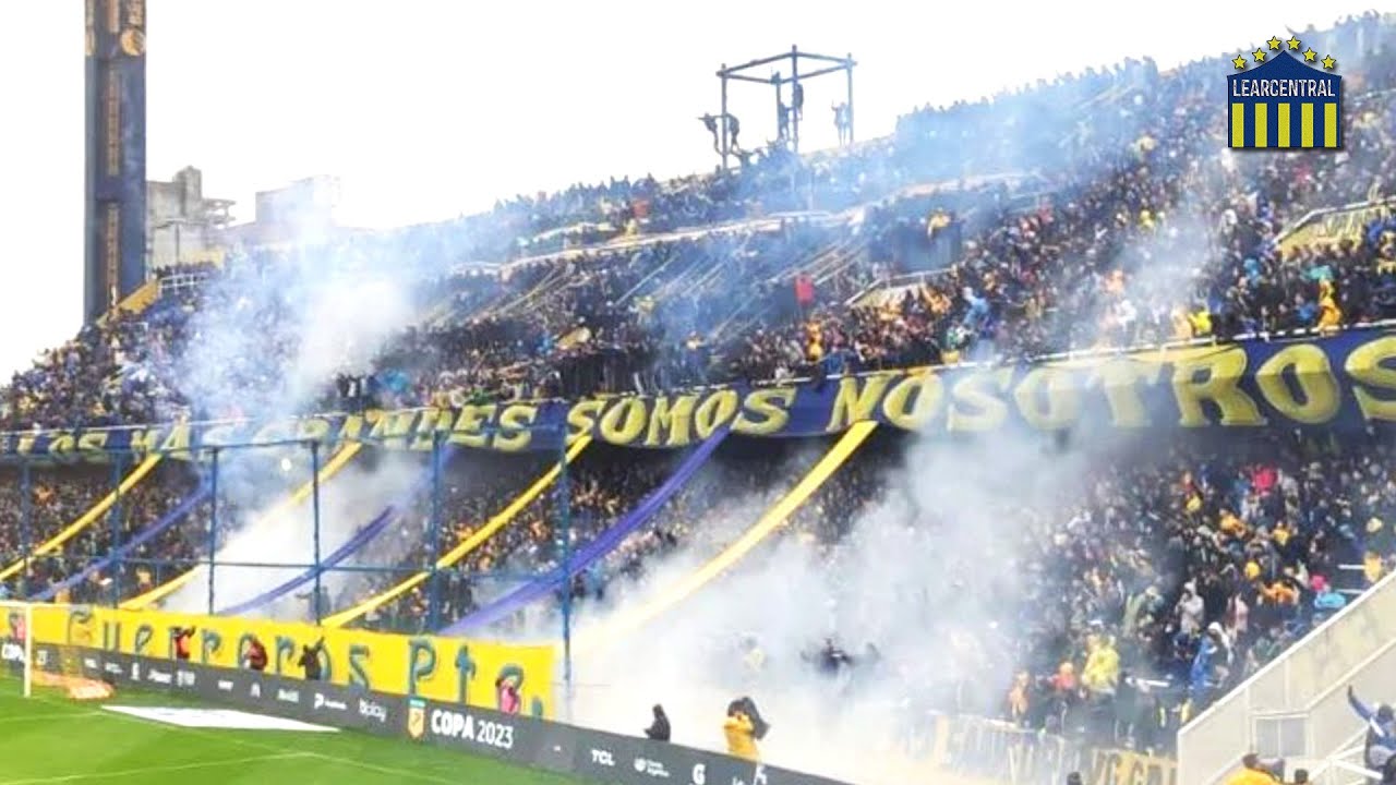 RECIBIMIENTO ROSARIO CENTRAL VS TALLERES DE CORDOBA - COPA DE LA LIGA 2023.