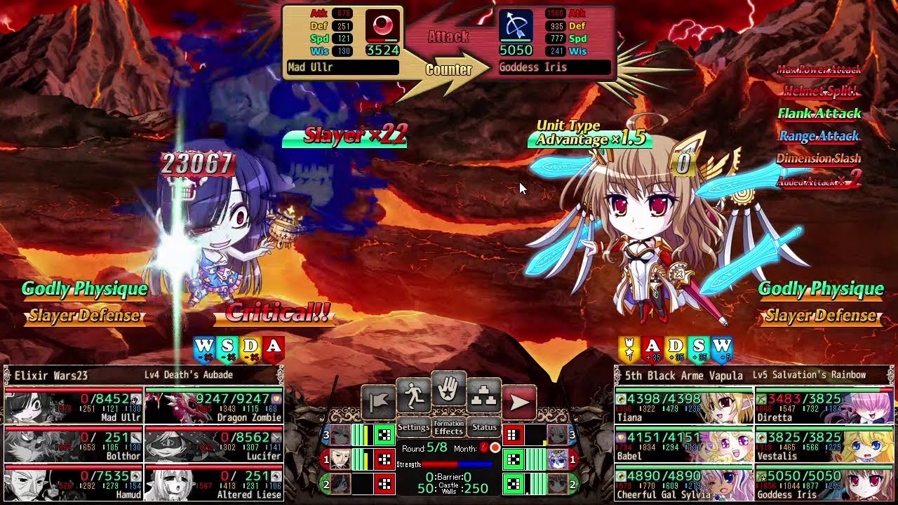 Venus Blood Hollow International Elixir wars (エリキシル・ウォーズ ) Thanatos B5 S++ part  (2/4)