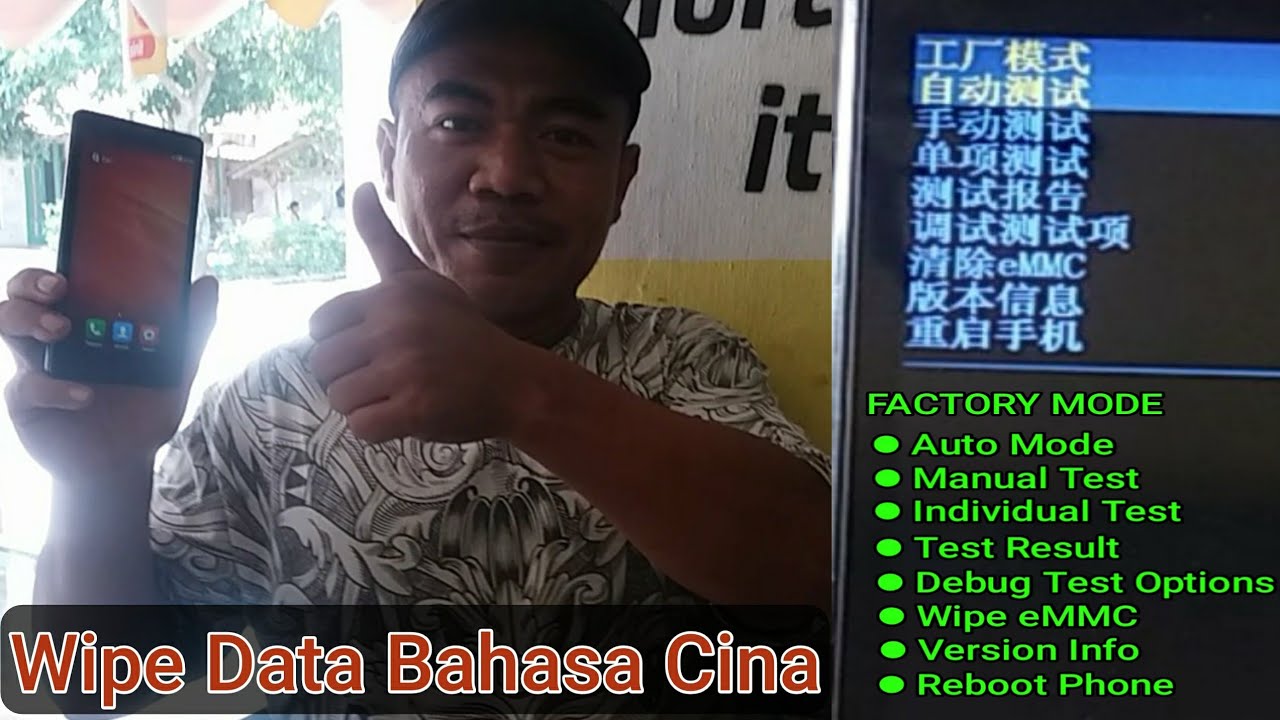 Recovery Hp Bahasa Cina