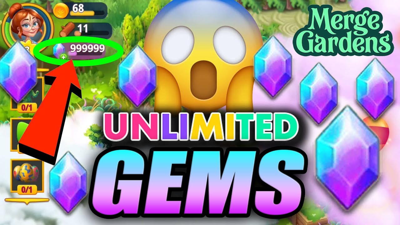 Merge Gardens Hack - Get Unlimited Free Gems!