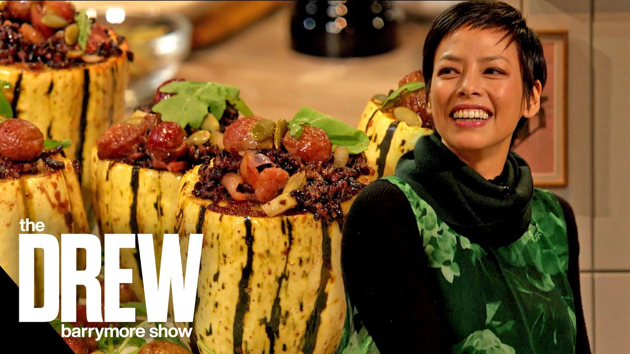 The ULTIMATE Fall Dish: Stuffed Roast Delicata Squash with Chef Pilar Valdes