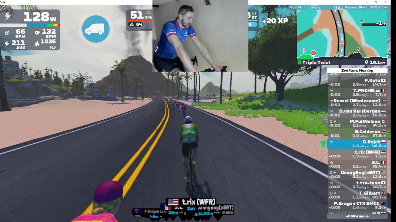 Zwift LIVE  Zwift  Wahoo KICKR Bike