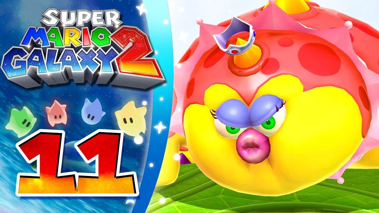 BELLDOZER REGINA - Super Mario Galaxy 2 - Parte 11