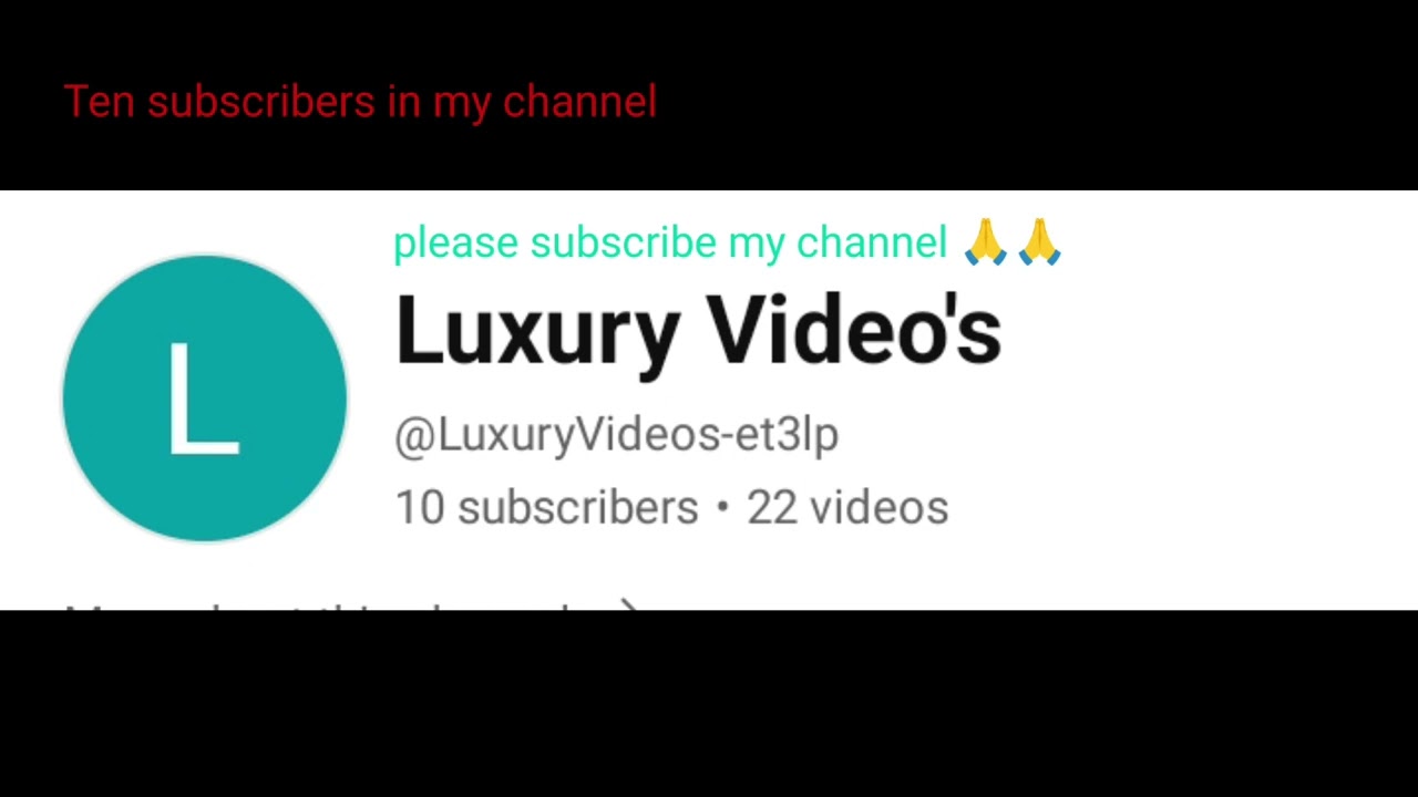 ten subscriber in my channel 🙏🙏