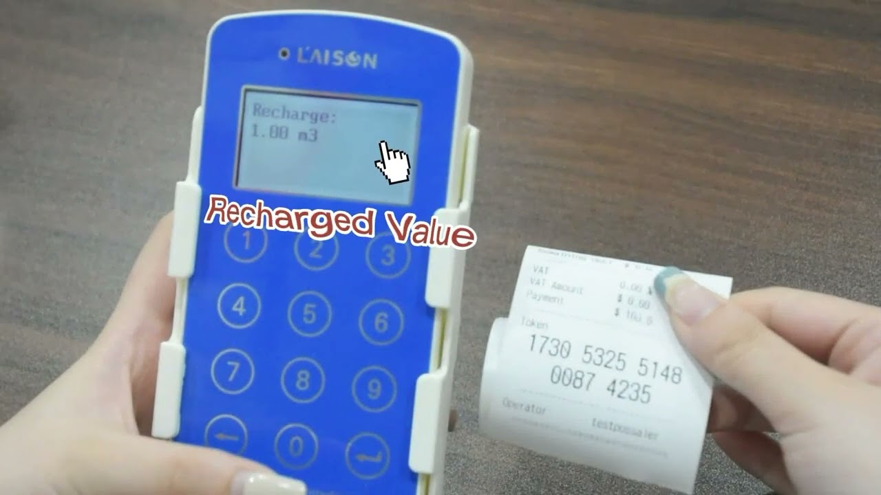 User Guide of LAISON Split Type STS Prepaid Water
