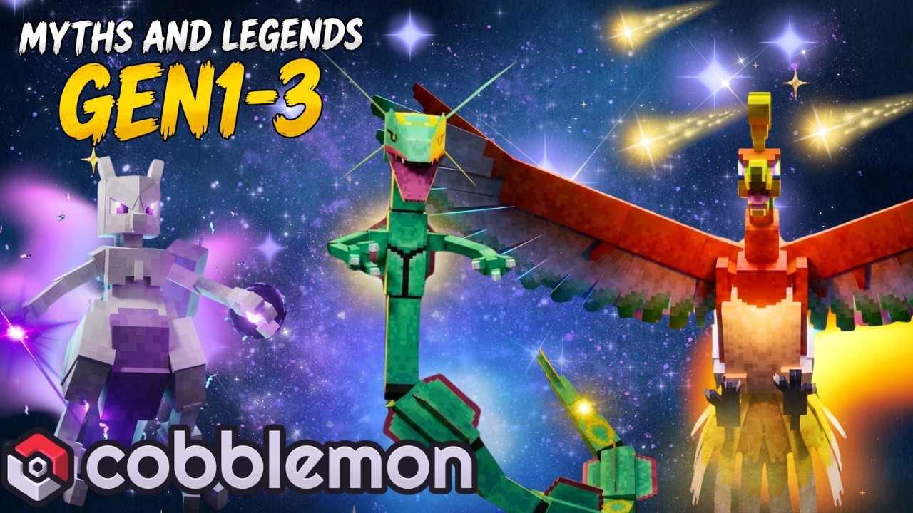 Гайд по призыву легендарных покемонов из мода Myths & Legends в Cobblemon | Поколения 1&ndash;3