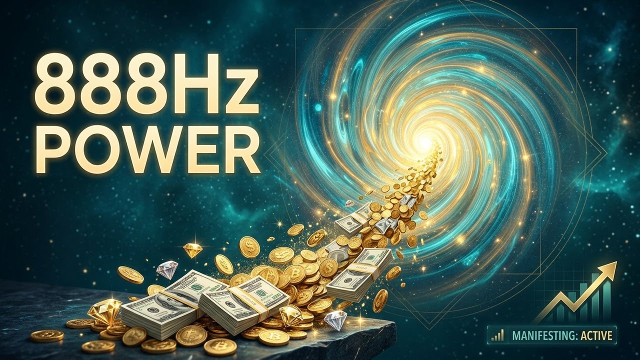 888 Hz │ Manifestation & Abundance │ Manifestation & Law of Attraction │ Deeper Meditations & Sleep