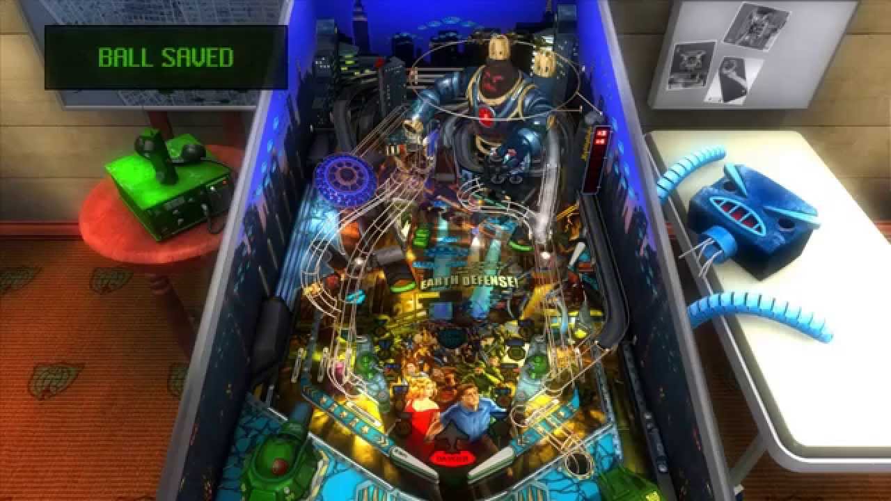 Pinball FX2 - Earth Defense Gameplay PC | Non-commentary