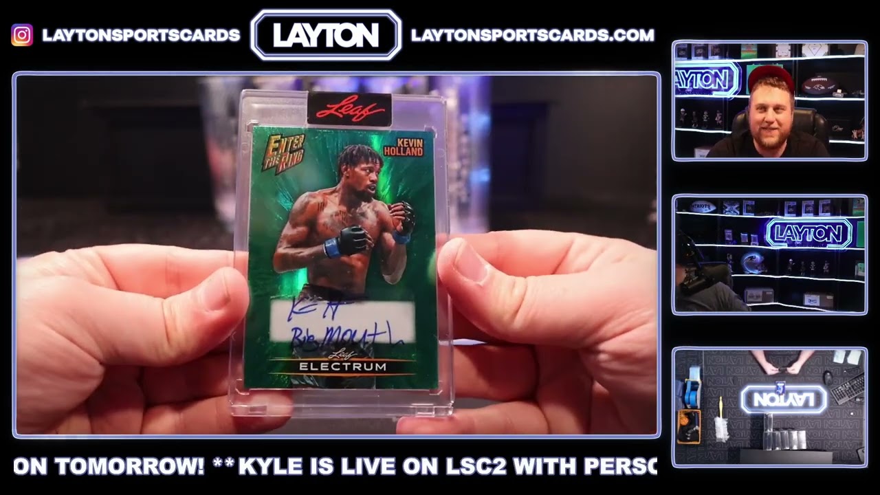 2025 Leaf Electrum Multi Sport Hobby 10 Box Case Break #1   RANDOM HIT STYLE