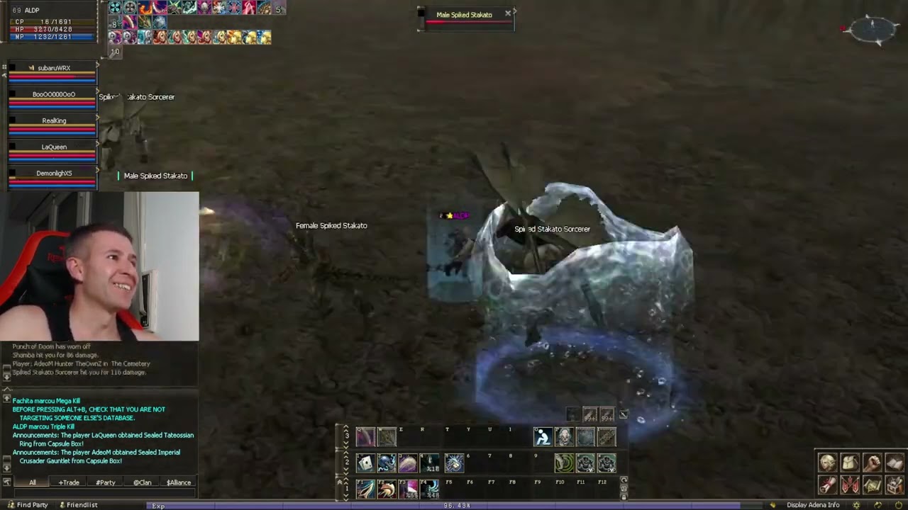 Cuando sos bueno, sos bueno. 2vs1 Lineage 2.