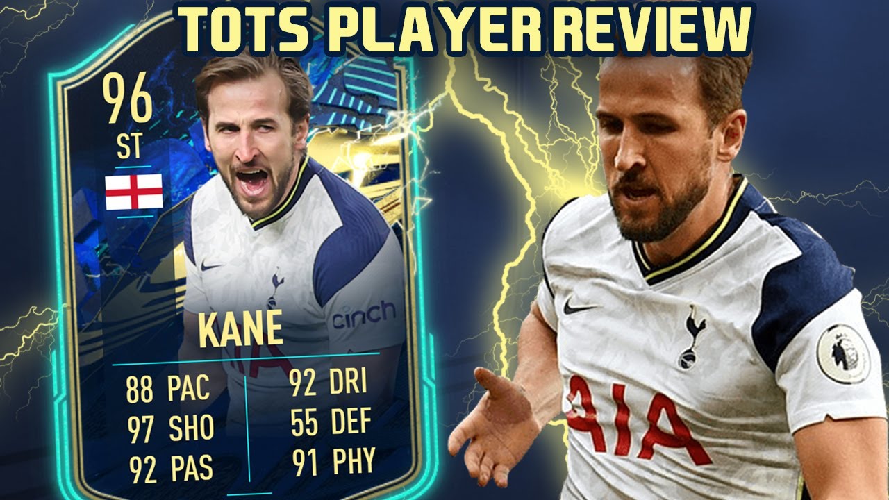 GOALSCORING MACHINE! 96 TOTS HARRY KANE PLAYER REVIEW! FIFA 21 ULTIMATE TEAM