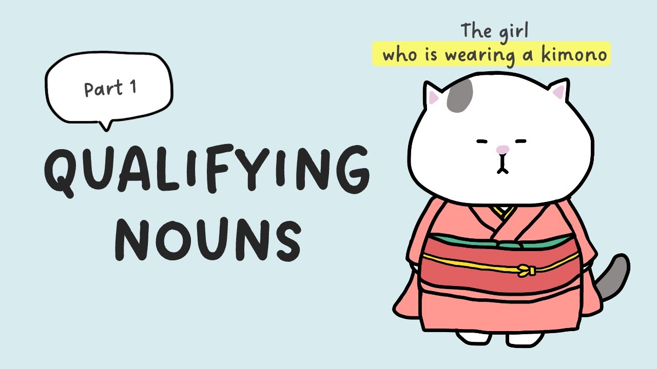 [GENKI Lesson 9] Qualifying Nouns with Relative Clause in Japanese